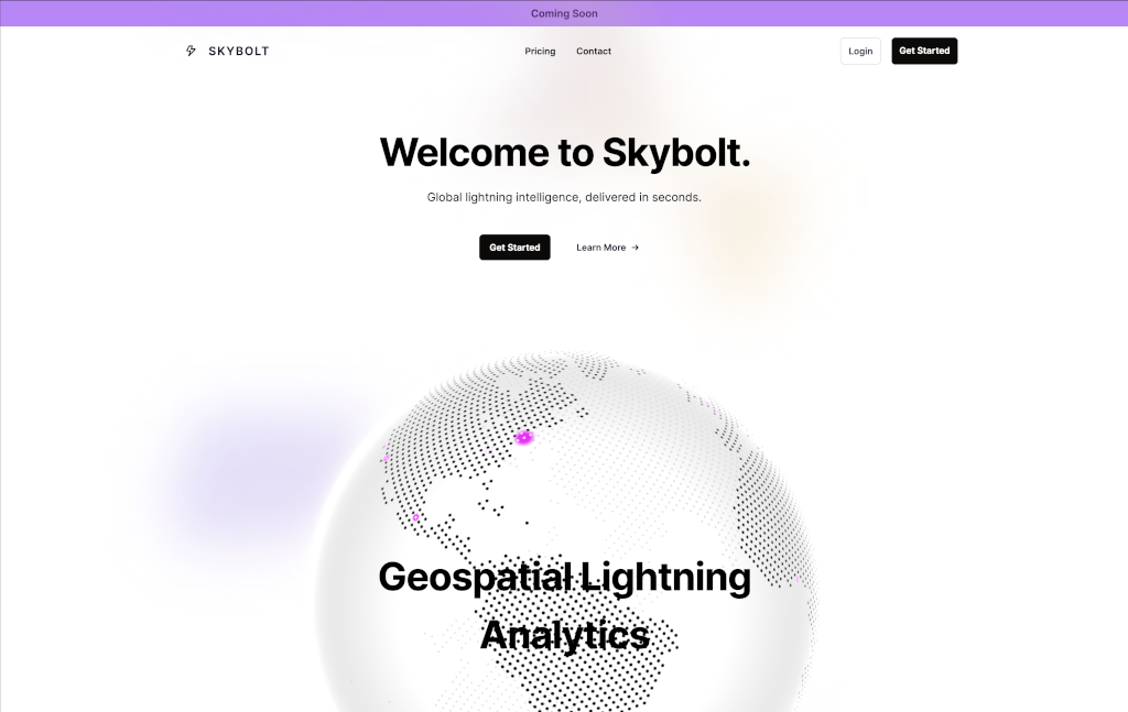 Skybolt - Realtime Lightning Analytics